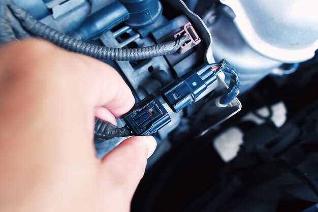 Процесс подключения диагностического сканера к разъему OBD